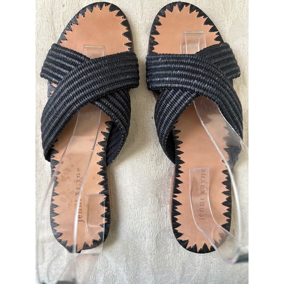 JENNI KAYNE
Raffia Crossover Sandal 
SIZE 40/ 9 9.5
Worn 1 time 
$275 - Picture 4 of 10